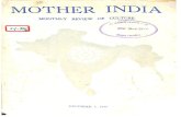 Mother India - December 1956