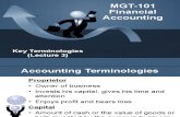 MGT 101- Key Terminologies