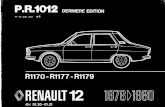 Manual Despiece Renault 12