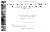 You'Re a Good Man, Charlie Brown - Conductor Score