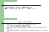 Standards and Regulations for Bakery and Confectionery l