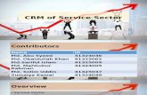 CRM of Service Sector