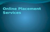 Online Placement Services ppt