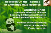 research on theory of exchange rate regime