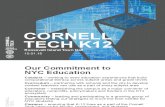 Cornell Tech Education Committments Diane Levitt
