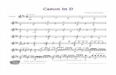 Canon in d Guitar