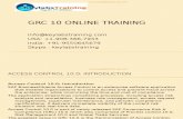 Gr c 10 Training