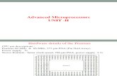 Advanced Microprocessor Course(EC311) Unit 2