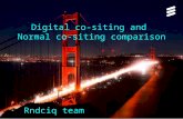 Digital Costing and Normal Cositing Comparison WCDMA