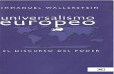 IMMANUEL WALLERSTEIN- Universalismo Europeo- El Discurso Del Po