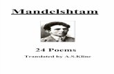 Osip Mandelstam  14 Poems