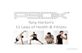 Tony Horton 11 Laws