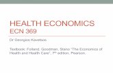 Health of economics