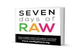 7 Days of Raw - Pinder, Jillian