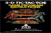 Atari 2600 3 D Tic Tac Toe