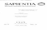 Revista Sapientia14, Finalidad de Criatura Intelectual