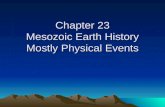 sejarah mesozoik