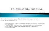 PSICOLOG+ìA SOCIAL, clase II