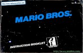 Mario Bros - Manual - NES