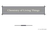 Chemistry of Living Things Powerpoint