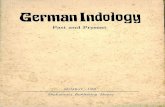 German Indology Past and Present 1969