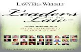 North Carolina Lawyers Weekly — Leaders in the Law
