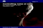 HSE - Guide to Controlling Noise at Work