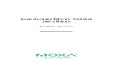 Moxa Managed Switches Users Manual v1