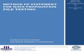 Method of Statement - PDA