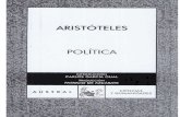 Aristoteles. La Politica. Introduccion