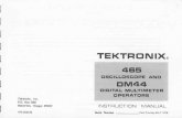 Tektronix-465 Instruction Manual
