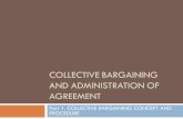 Collective Bargaining and Administration of Agreement