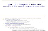 Air Pollution Control Methods and Equipments