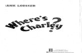Where's Charley? - Score