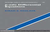 (Cambridge Studies in Advanced Mathematics) Kiran S. Kedlaya-p-adic Differential Equations (Cambridge Studies in Advanced Mathematics)-Cambridge University Press (2010).pdf