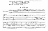 Respighi - Deità Silvane (Voice and Piano)