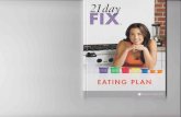 21 Day Fix -Eating Plan