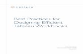 Designing Efficient Tableau Workbooks2