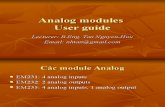 Analog Modules