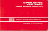 Operatin Systems Design