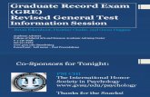 GRE General Test Fall 2014 Oct 14