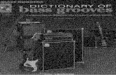 Dictionary of Bass Grooves