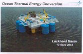 Lockheed Martin Ocean Thermal Energy Conversion