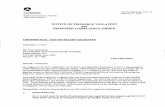 PHMSA Notice of Probable Violation and Proposed Compliance Order for Plains All American Pipeline