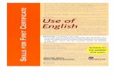FCE Use of English