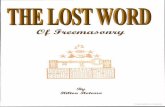 The Lost Word of Freemasonry by Hilton Hotema