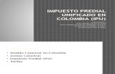 Impuesto Predial Unificado en Colombia (Ipu)