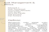 Risk Management & Ethics