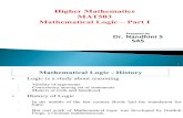 Mathematics logic fall sem part1