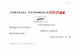Virtual Formula Drift 2015/2016 Official Rulebook
